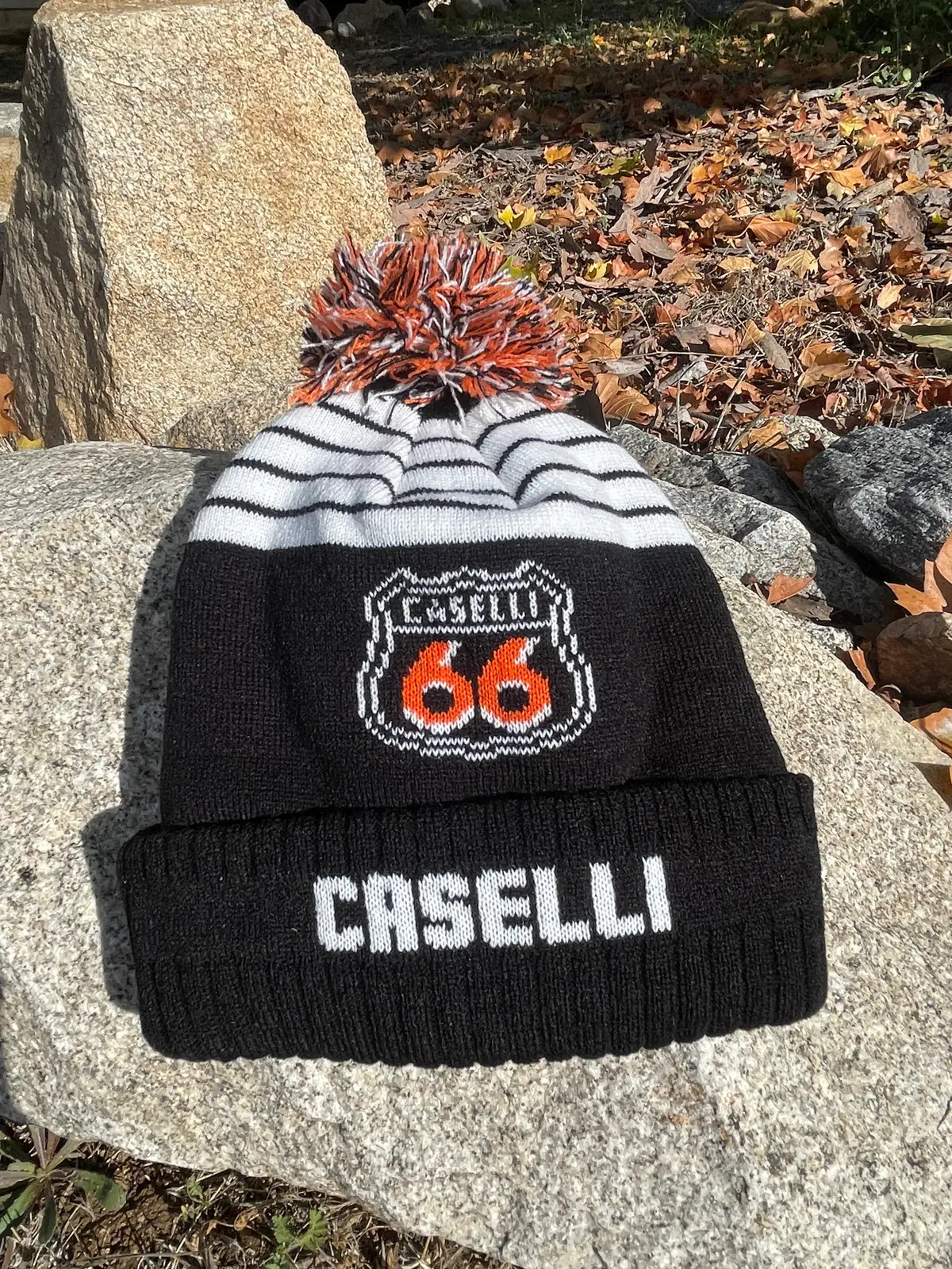66 Shield Pom Beanie 1