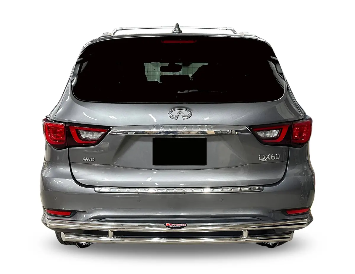 Rear Double Layer (Dl13) Bumper Guard Fits Infiniti Qx60 2013-2021 1