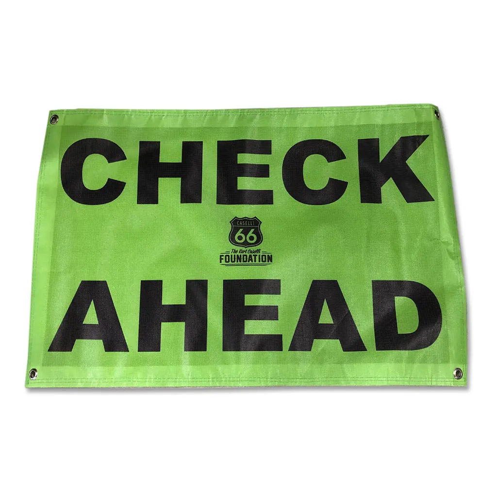Green Check Ahead Banners 1