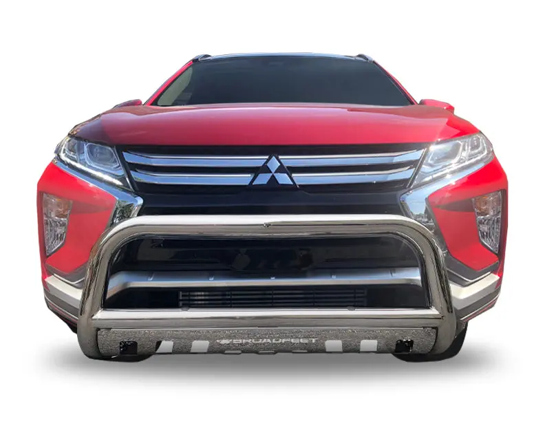 Front Bull Bar With Skid Plate (Dw6) Bumper Guard Fits Mitsubishi Eclipse Cross 2018-2021 2