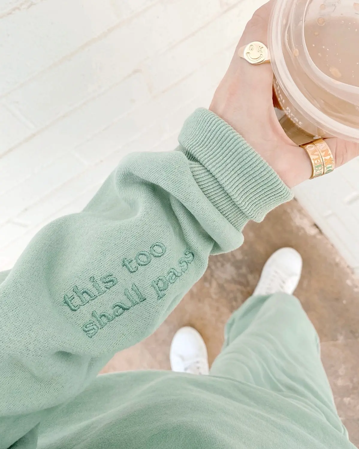 Anxious (This Too Shall Pass) Crewneck 5
