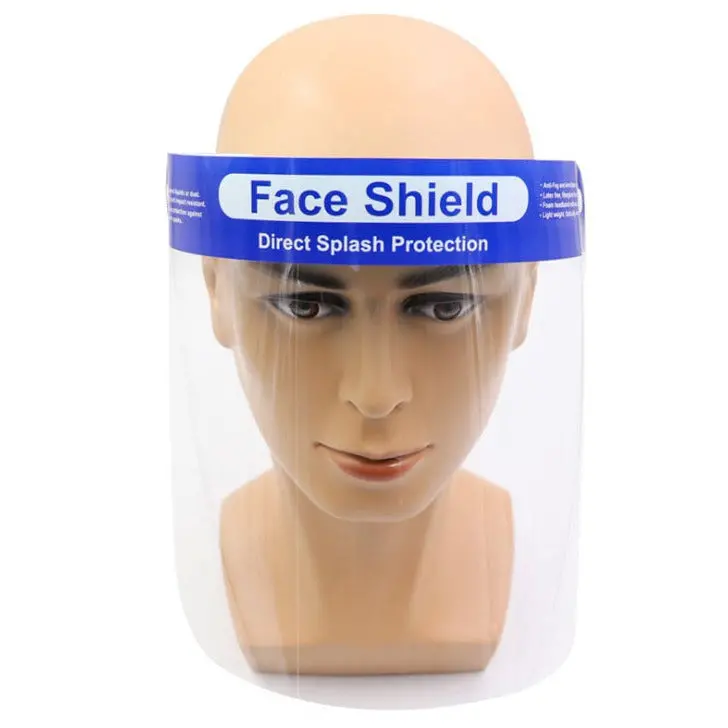 Ffs-103 Disposable Clear Pet Full Face Faceshield 2