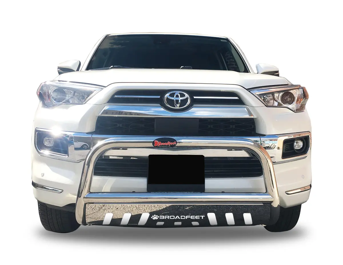 Front Bull Bar With Skid Plate (Dw6) Bumper Guard Fits Toyota 4Runner 2010-2024 & 2014-2025 Toyota 4Runner Limited Models Only & 2014-2025 Lexus Gx460 1