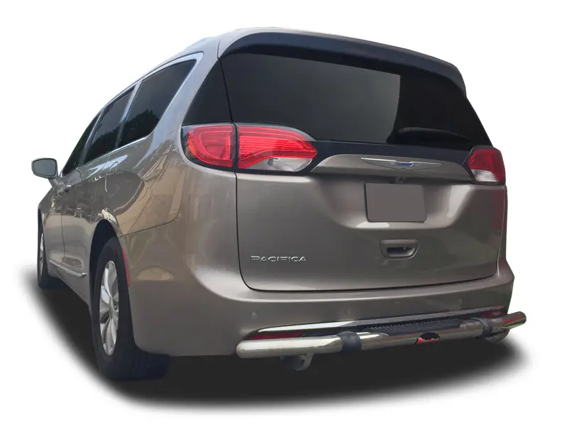 Rear Pintle Style (Ptl305) Single Pipe Bumper Guard Fits Chrysler Pacifica 2017-2025 2