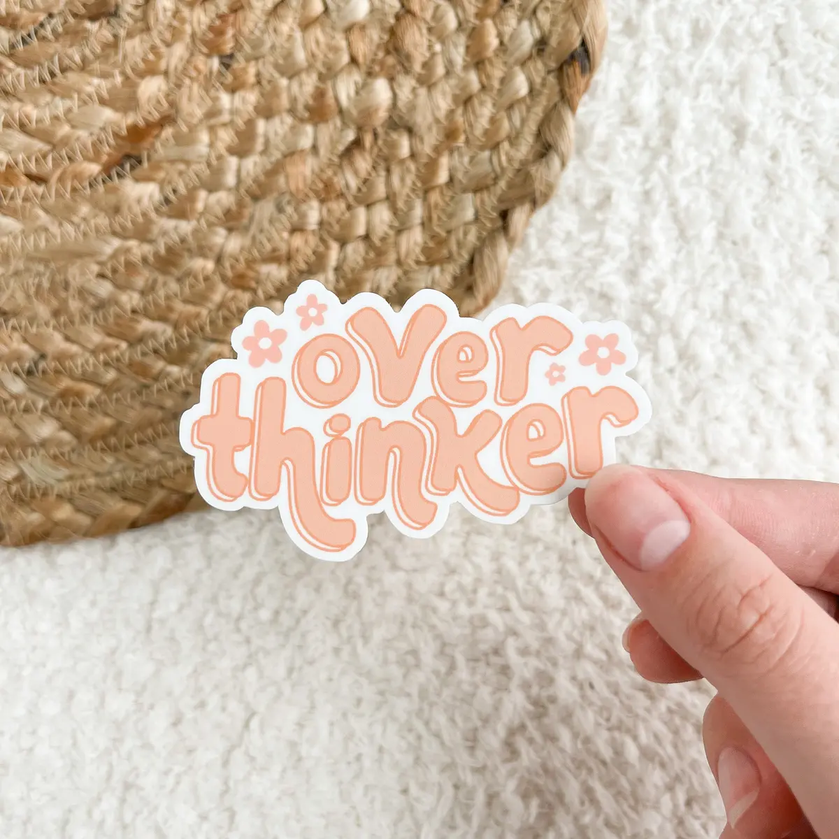 Overthinker Sticker 1