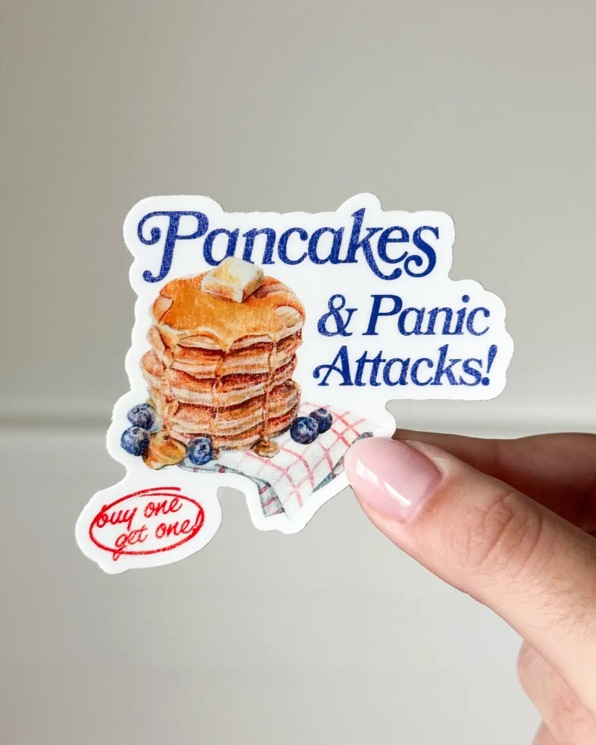 Pancakes & Panic Attacks! Sticker 1