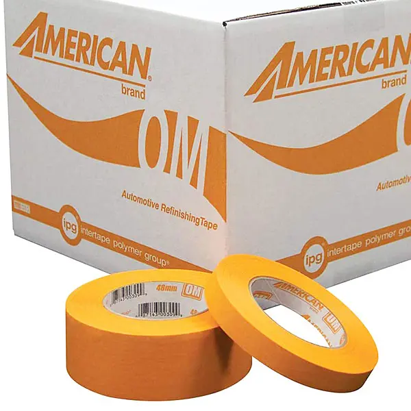 Intertape Orange Mask High Temp Premium Paper Masking Tape 1