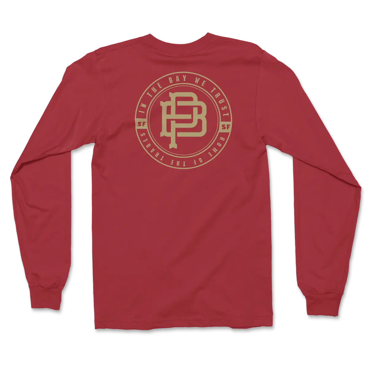 Gameday Long Sleeve Tee, Red 1