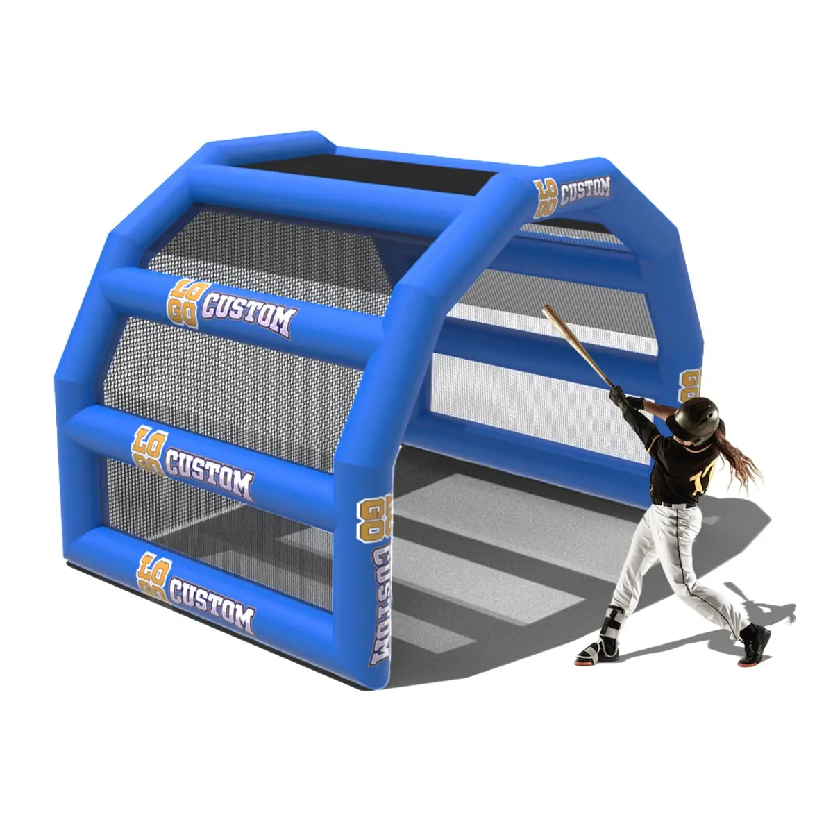 Custom Inflatable Baseball Hitting Station 15