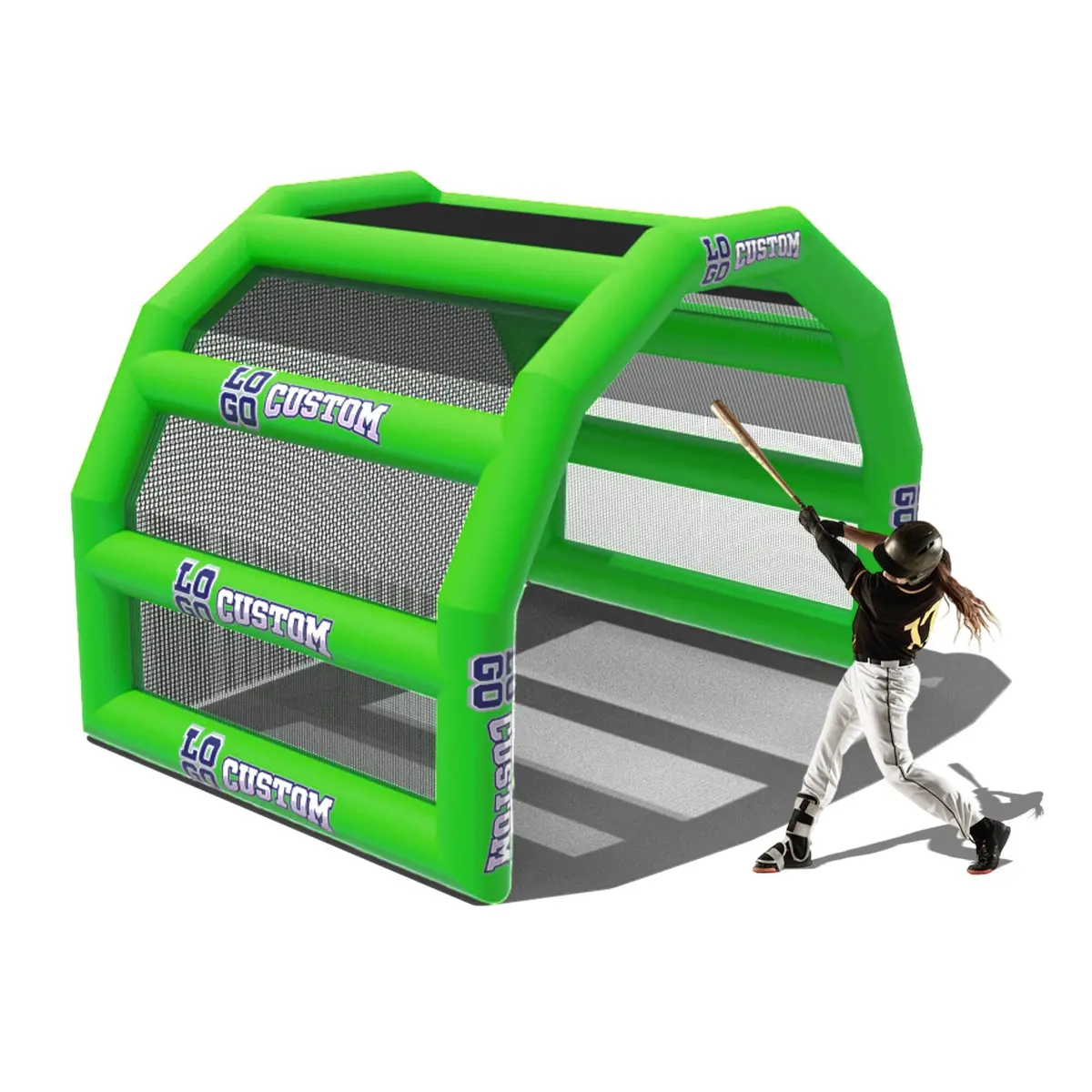 Custom Inflatable Baseball Hitting Station 24