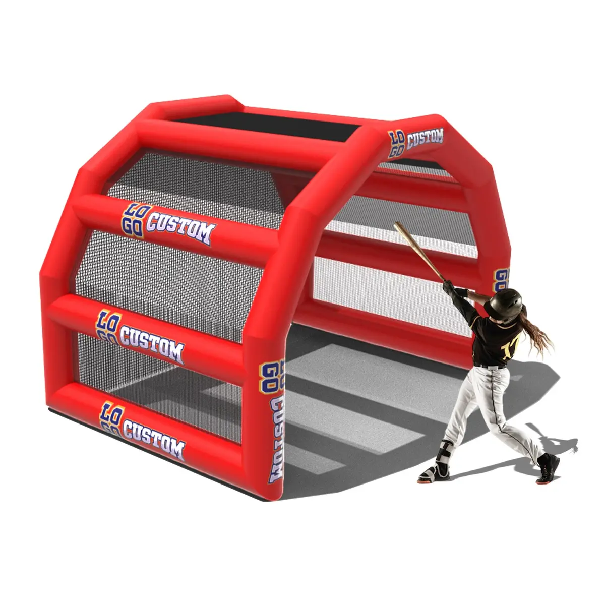 Custom Inflatable Baseball Hitting Station 17