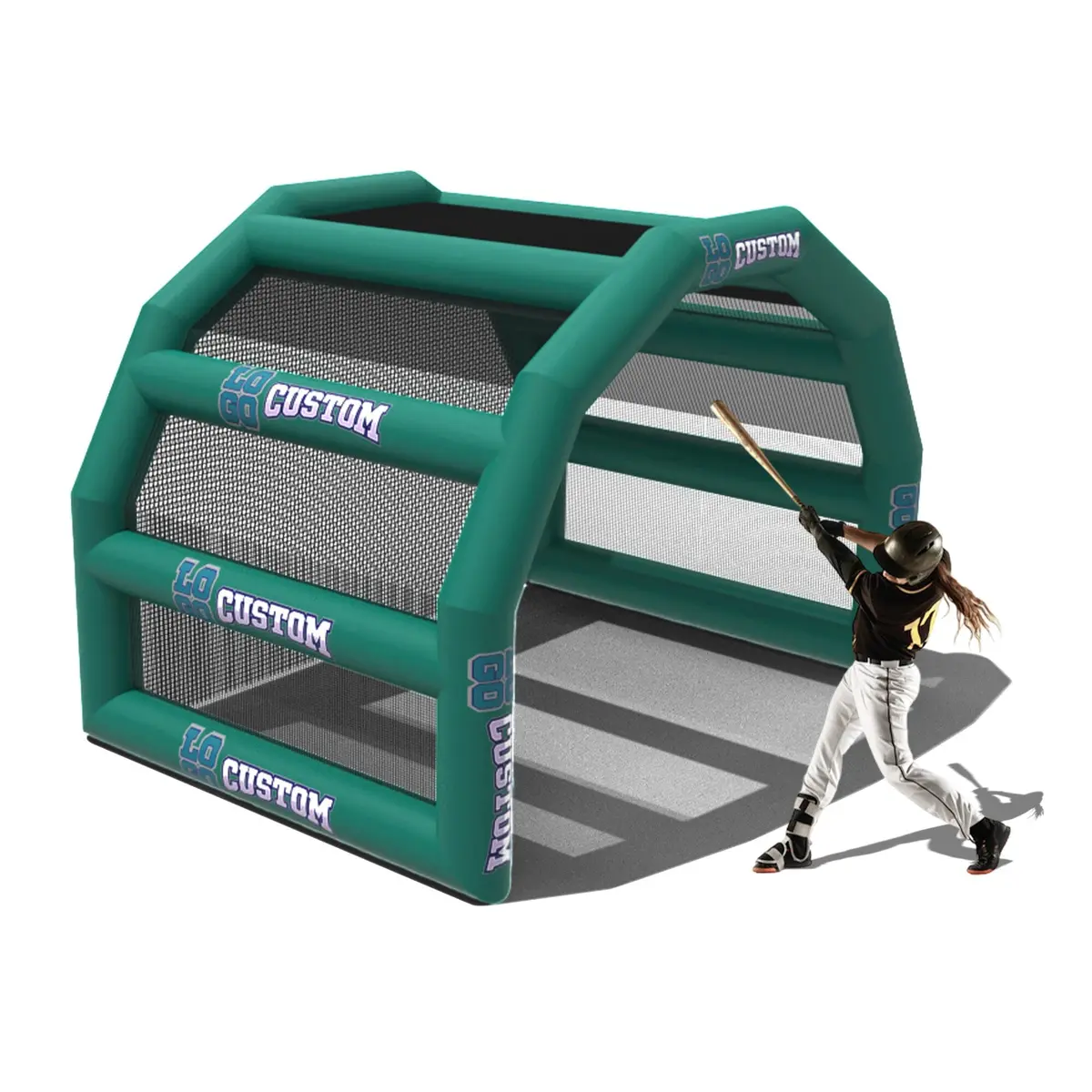 Custom Inflatable Baseball Hitting Station 20