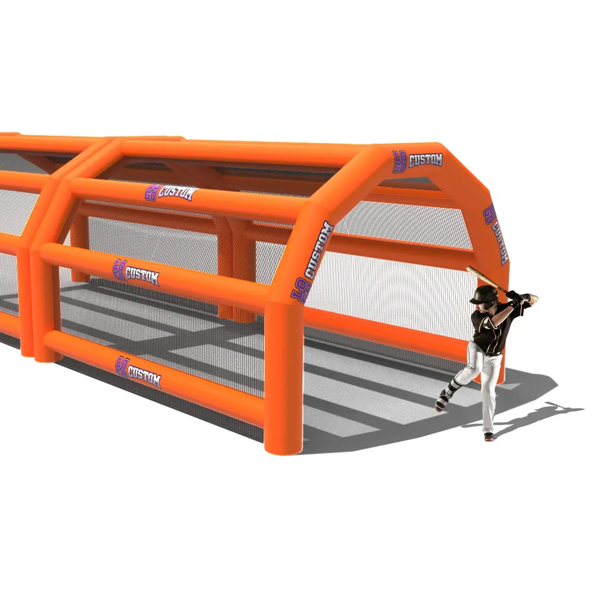 Custom Inflatable Batting Cage 43