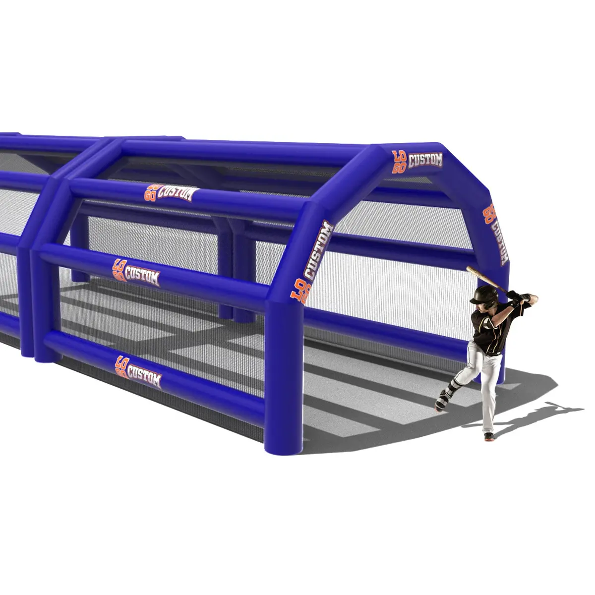 Custom Inflatable Batting Cage 31