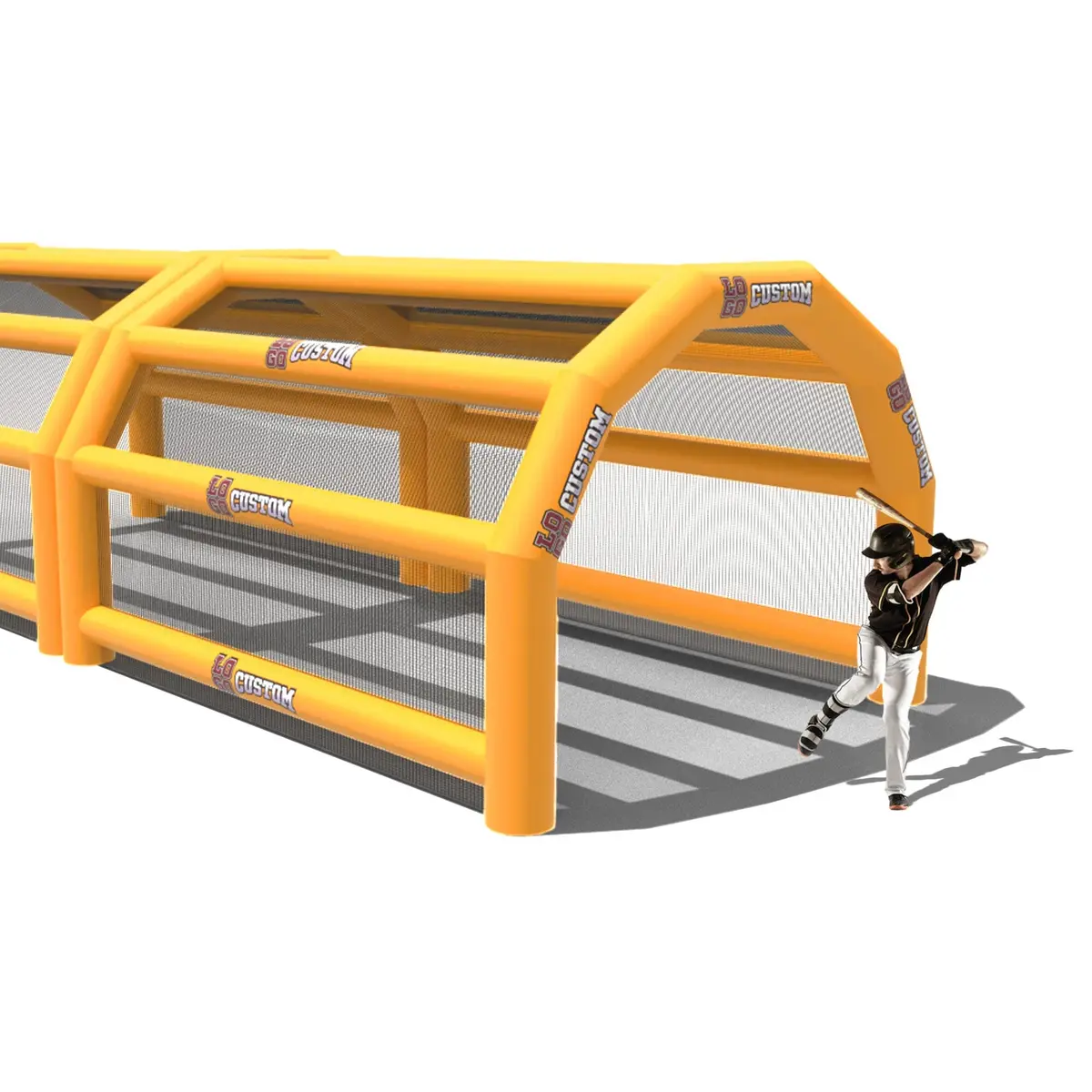 Custom Inflatable Batting Cage 21