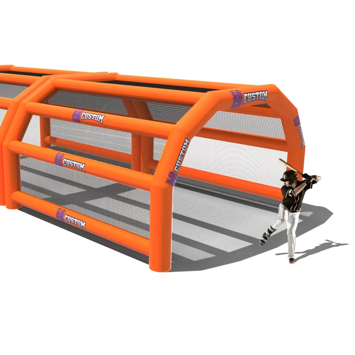Custom Inflatable Batting Cage 43