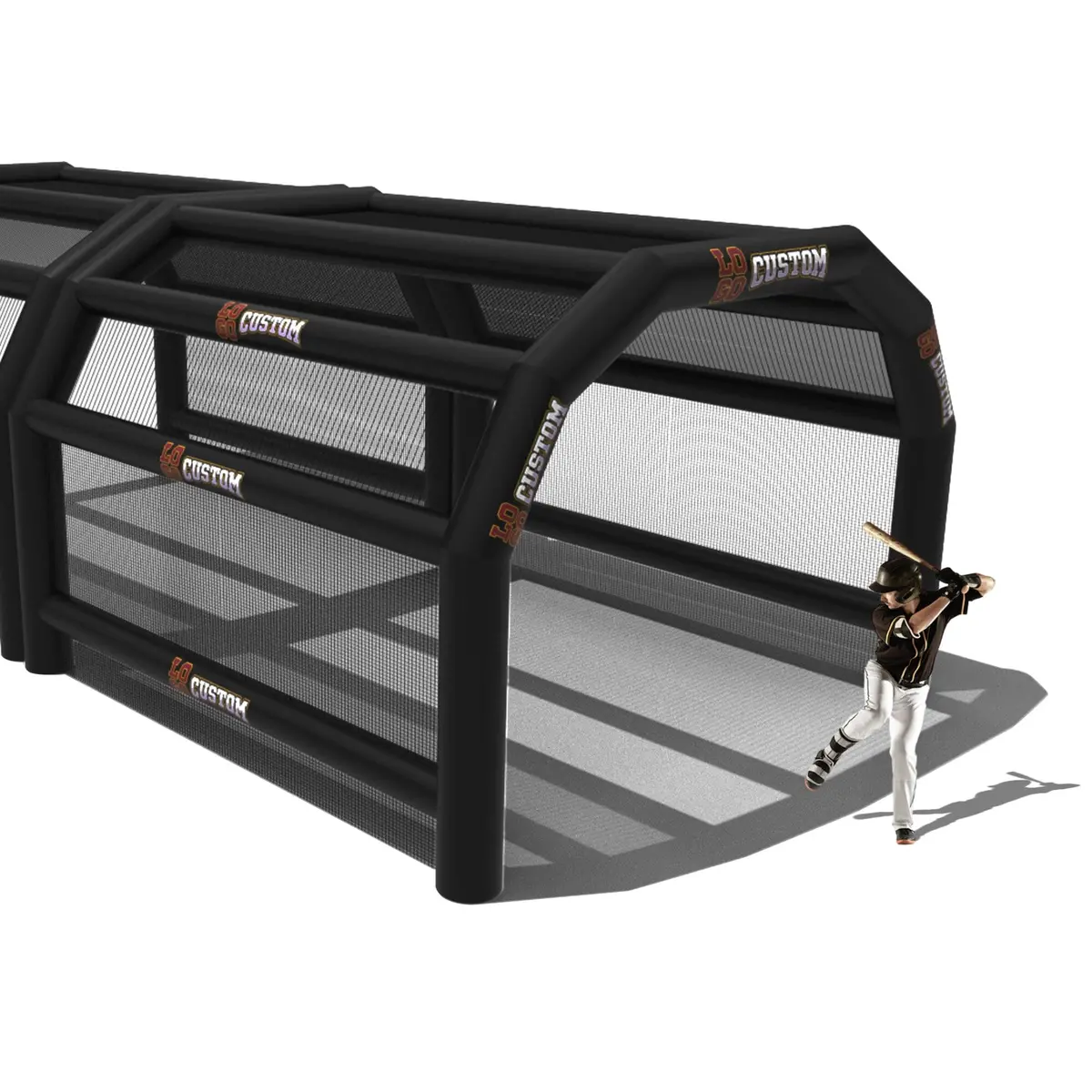 Custom Inflatable Batting Cage 49