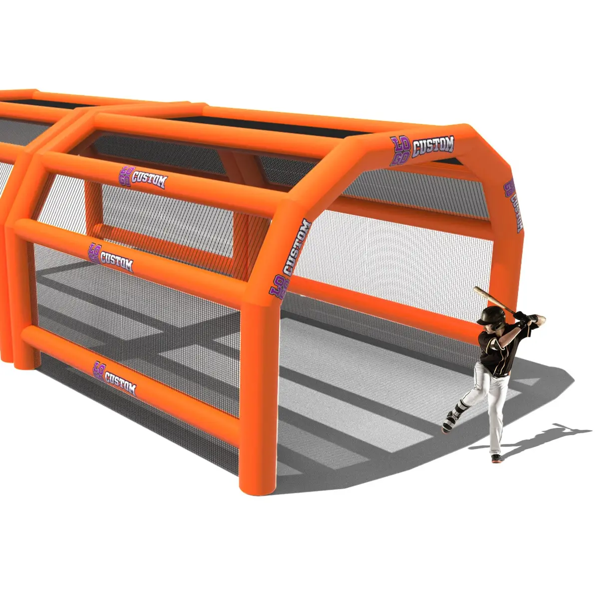 Custom Inflatable Batting Cage 67