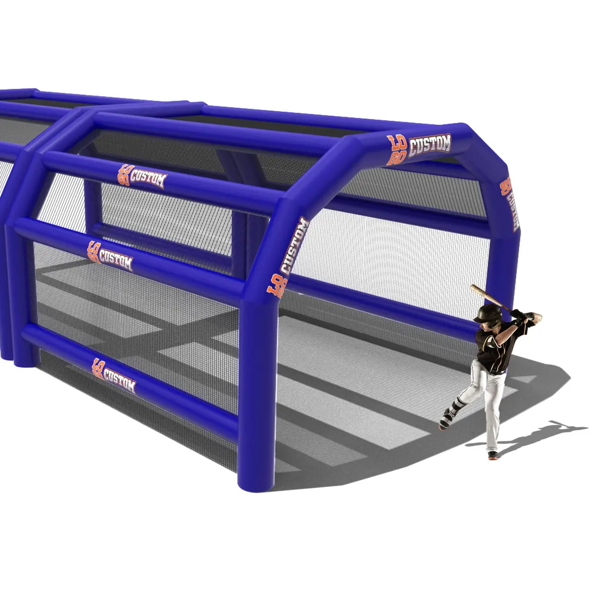 Custom Inflatable Batting Cage 61