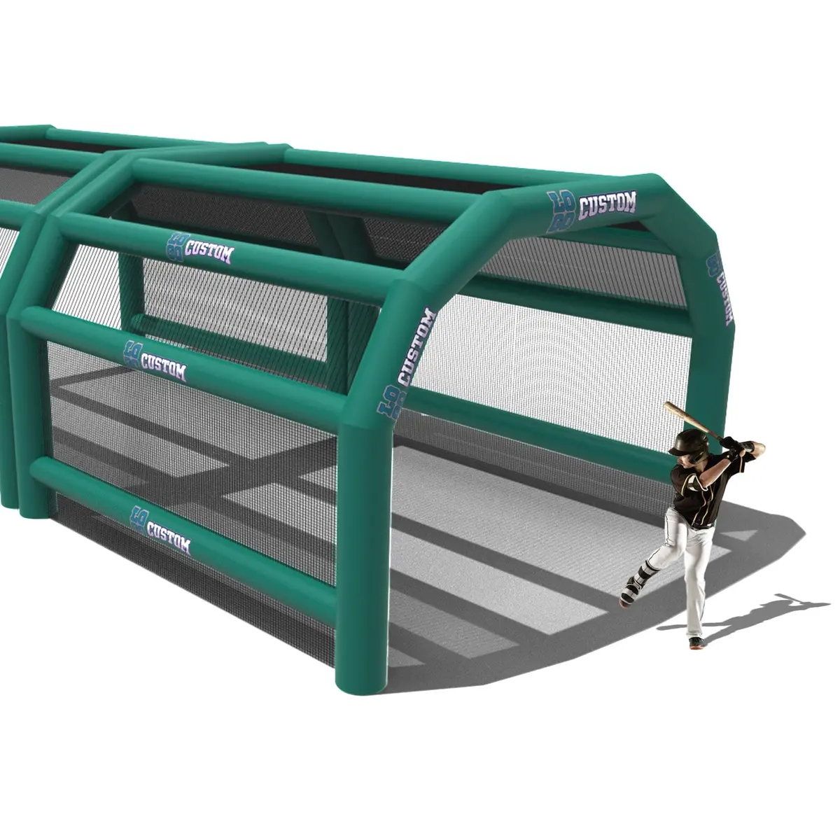 Custom Inflatable Batting Cage 57