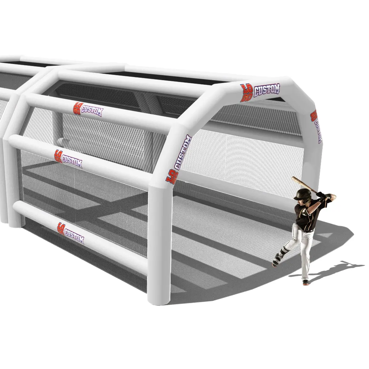 Custom Inflatable Batting Cage 51