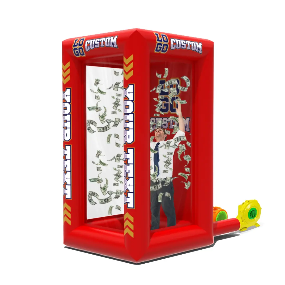 Custom Inflatable Cash Grab Machine 26