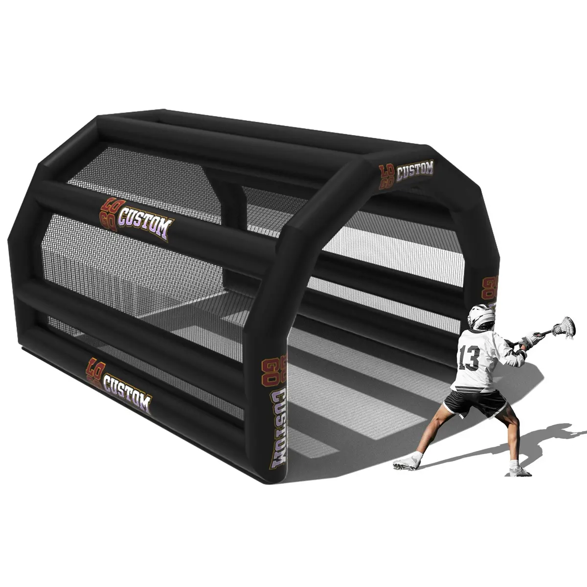 Custom Inflatable Lacrosse Shooting Station 10