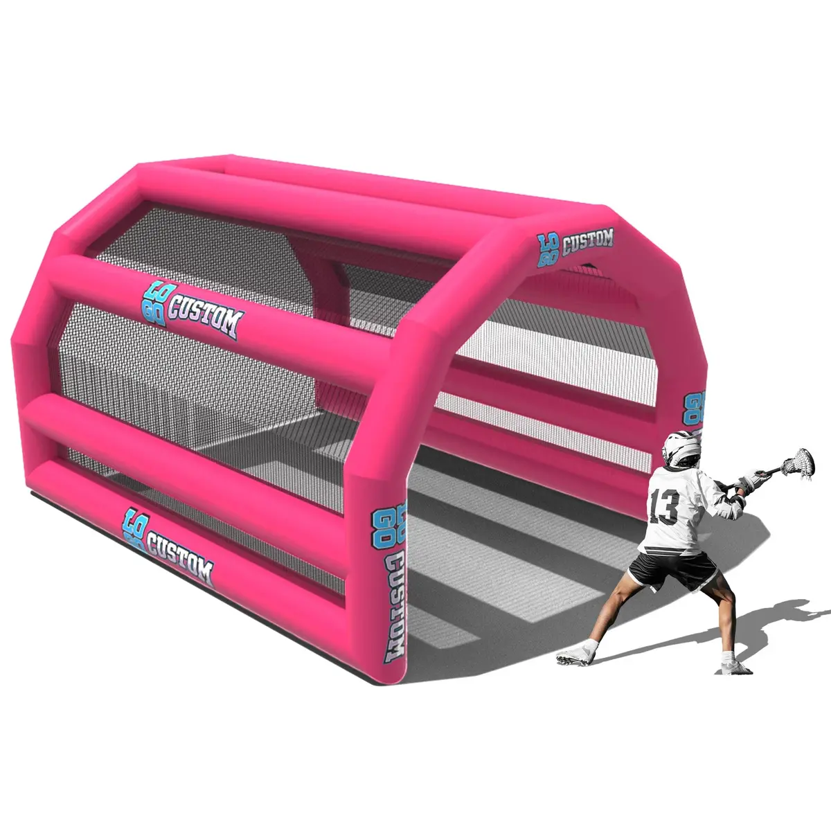 Custom Inflatable Lacrosse Shooting Station 23