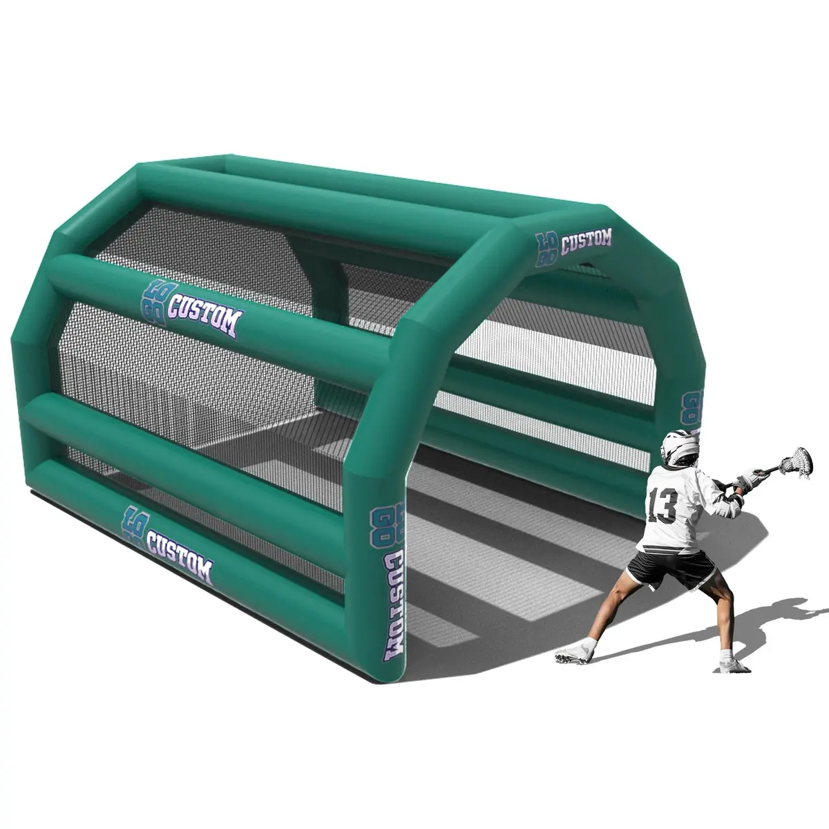 Custom Inflatable Lacrosse Shooting Station 24