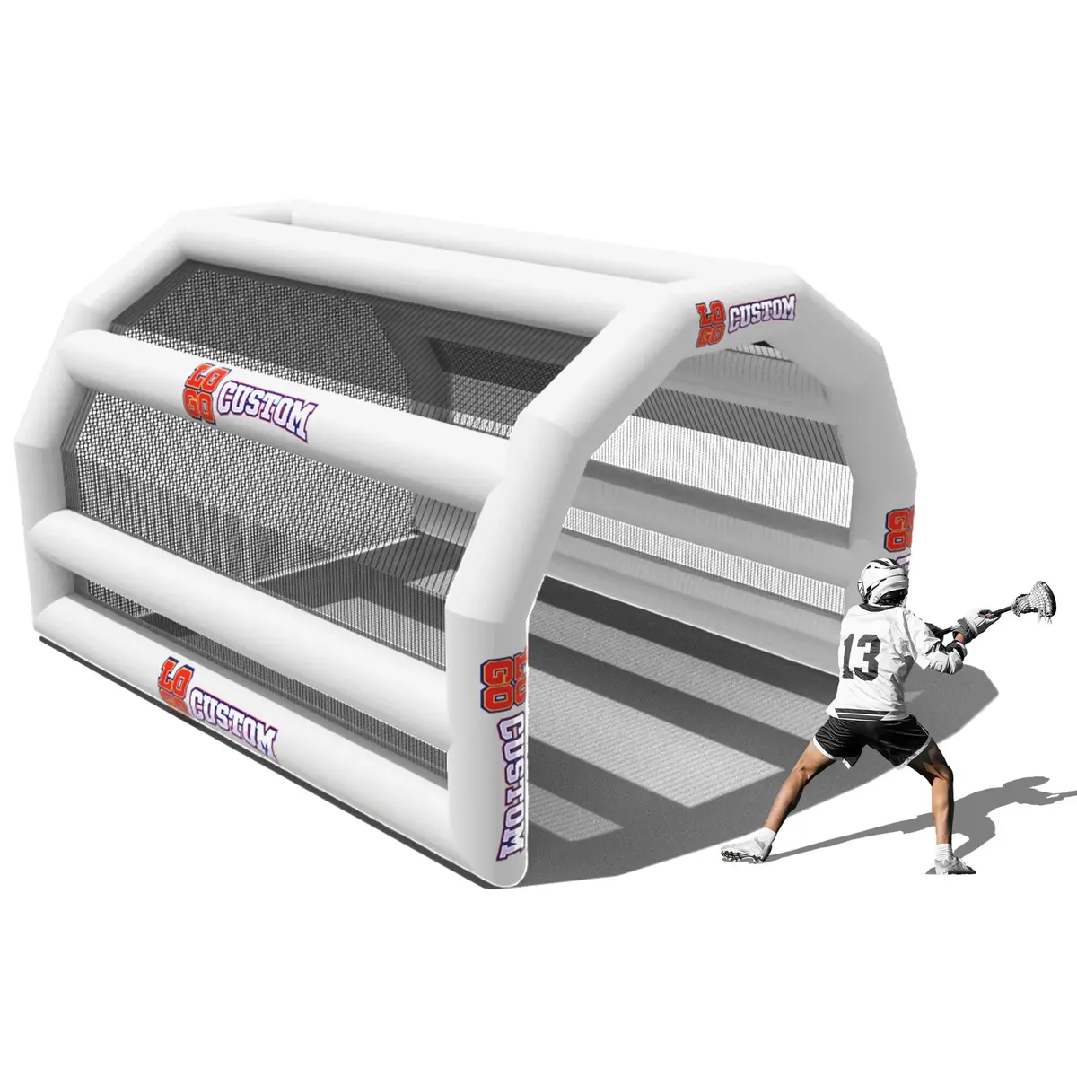 Custom Inflatable Lacrosse Shooting Station 12