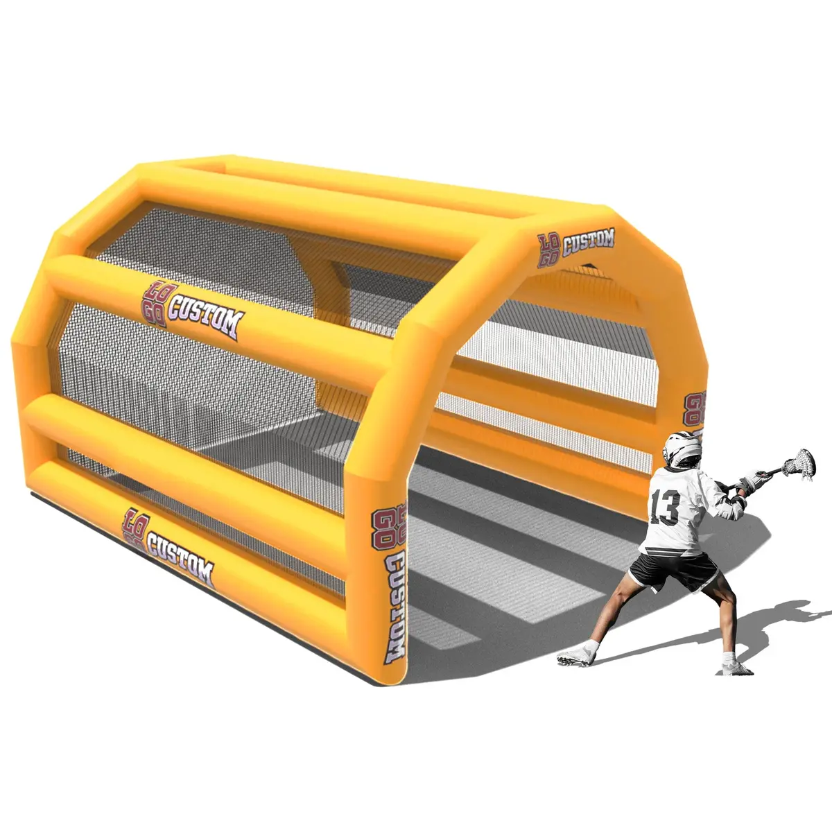 Custom Inflatable Lacrosse Shooting Station 21