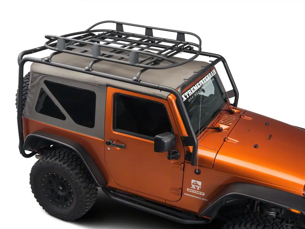 Barricade Universal Textured Black Roof Rack Basket – Custom Fit Options Available