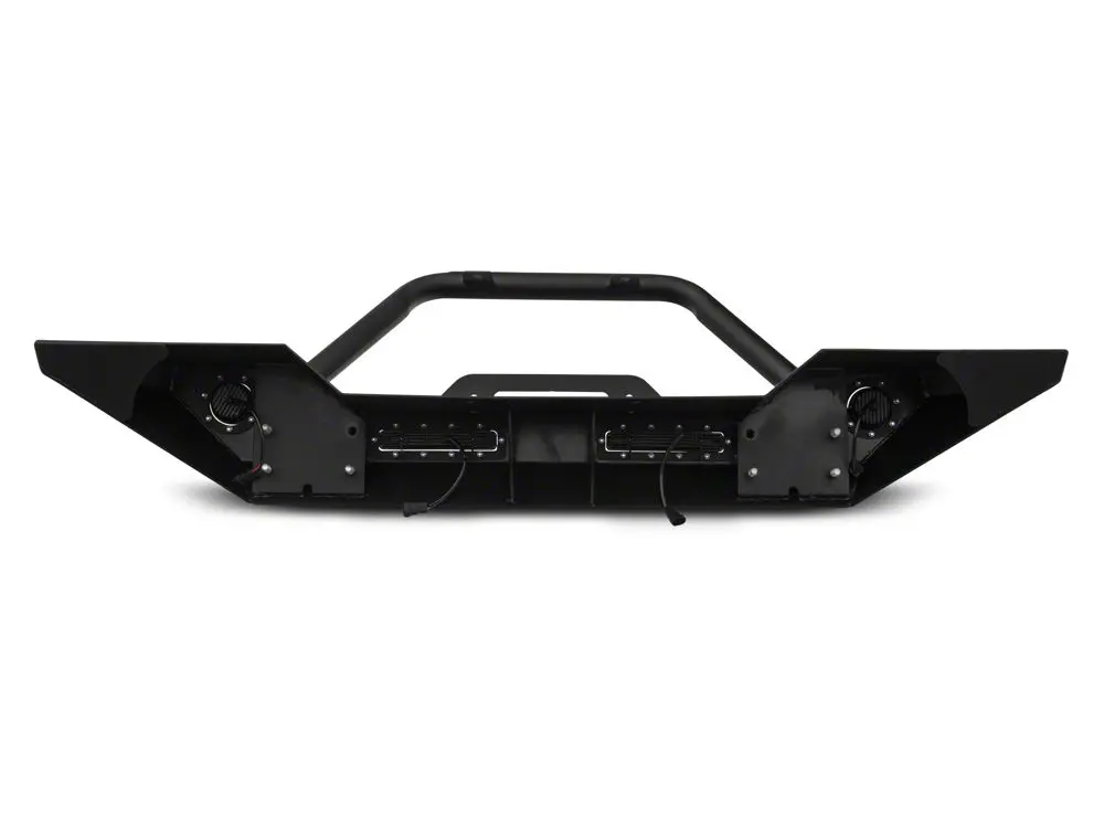 Barricade Trail Force Hd Front Bumper With Led Lights (18-25 Jeep Wrangler Jl W/ Factory Halogen Fog Lights) 2
