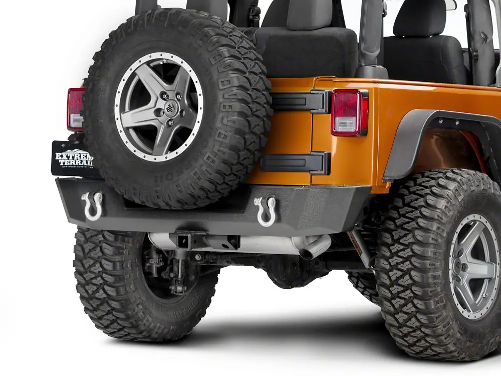 Barricade Extreme HD Rear Bumper for 2007–2018 Jeep Wrangler JK