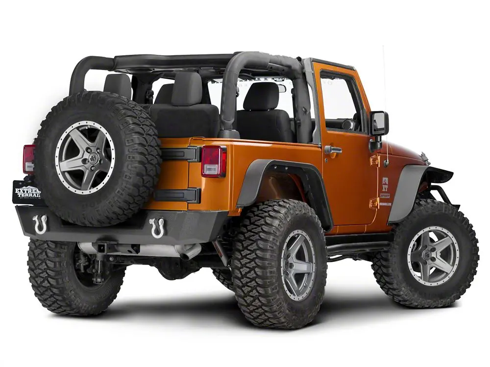 Barricade Extreme Hd Rear Bumper (07-18 Jeep Wrangler Jk) 2