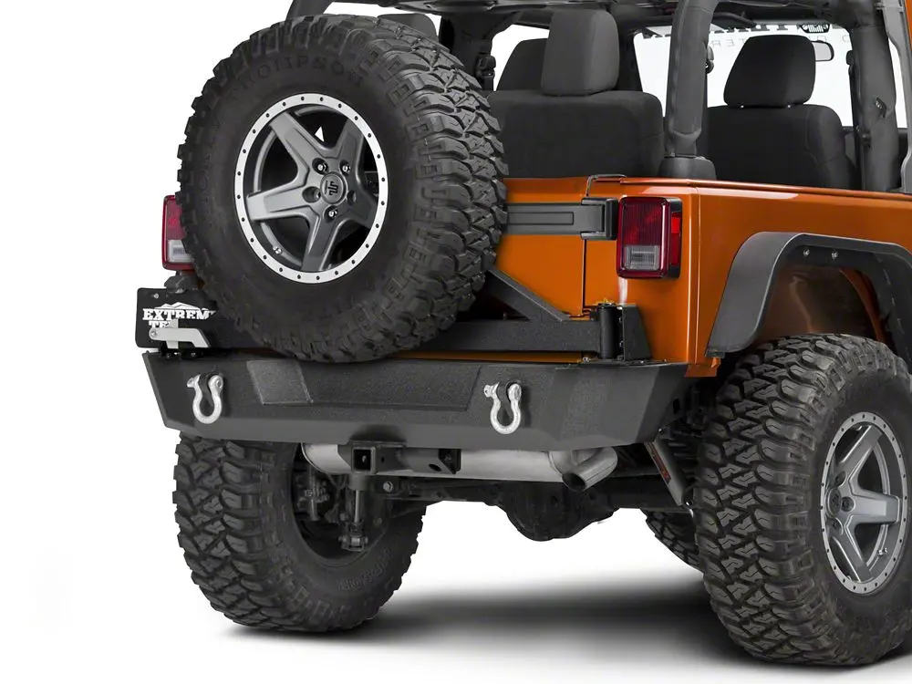 Barricade Extreme HD Replacement Tire Carrier for Compatible Extreme HD Rear Bumpers (2007–2018 JK)