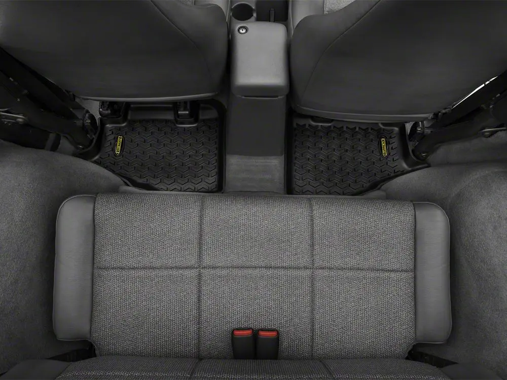 Barricade All-Weather Rear Floor Mats for 1997–2006 Jeep Wrangler TJ