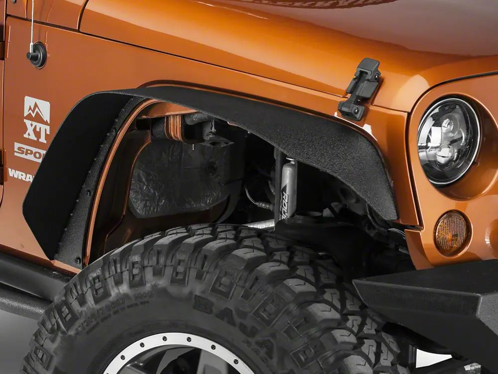 Barricade HD Flat Fender Flares for 2007–2018 Jeep Wrangler JK