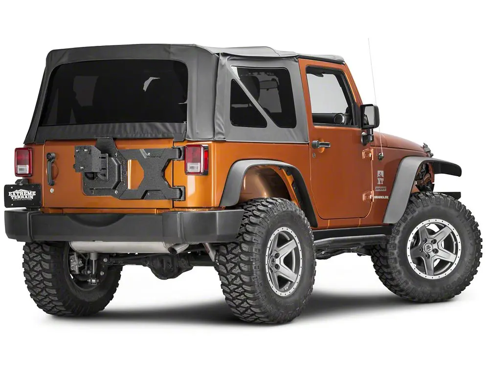 Barricade Hd Tire Carrier With Mount (07-18 Jeep Wrangler Jk) 2
