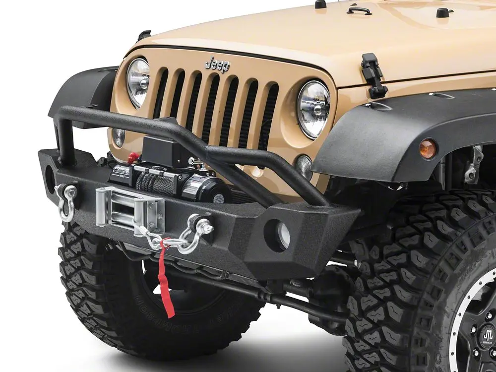 Barricade Extreme HD Front Bumper with 9,500-Lb Winch Capacity — 2007–2018 Jeep Wrangler JK