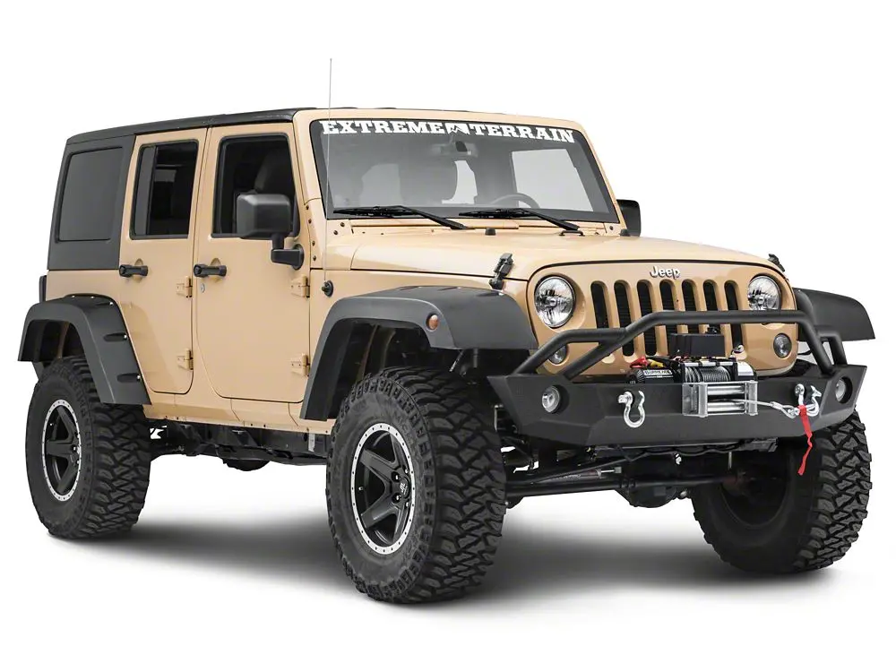 Barricade Extreme Hd Front Bumper With 9,500 Lb. Winch (07-18 Jeep Wrangler Jk) 2