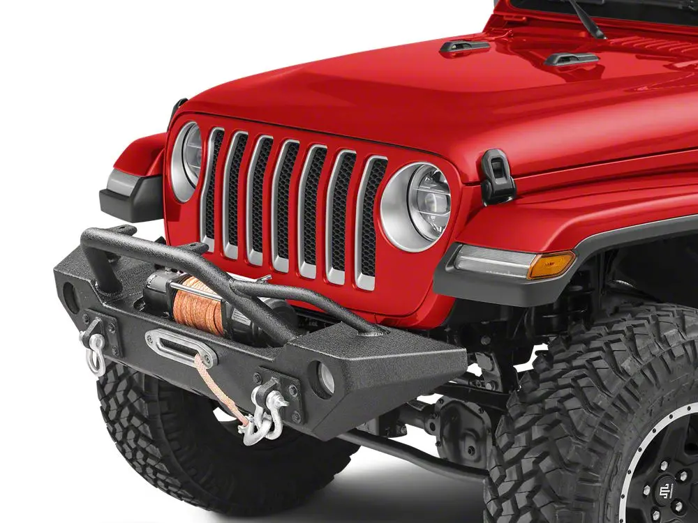 Barricade Alloy Series Aluminum Front Bumper — 2018–2025 Jeep Wrangler JL