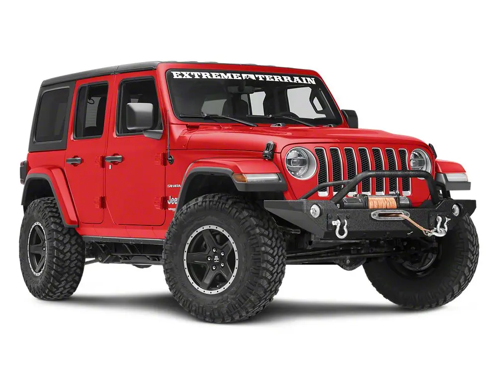 Barricade Alloy Series Aluminum Front Bumper (18-25 Jeep Wrangler Jl) 2