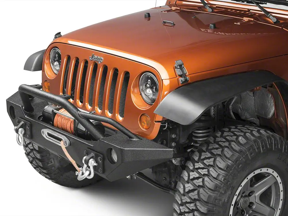 Barricade Alloy Series Aluminum Front Bumper — 2007–2018 Jeep Wrangler JK