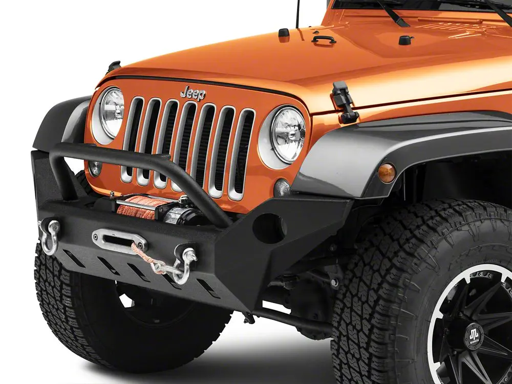 Barricade Extreme HD Full-Width Front Bumper — 2007–2018 Jeep Wrangler JK