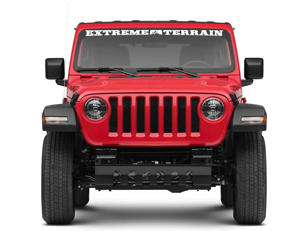 Barricade Skid Plate For Factory Bumpers Only (18-25 Jeep Wrangler Jl) 2