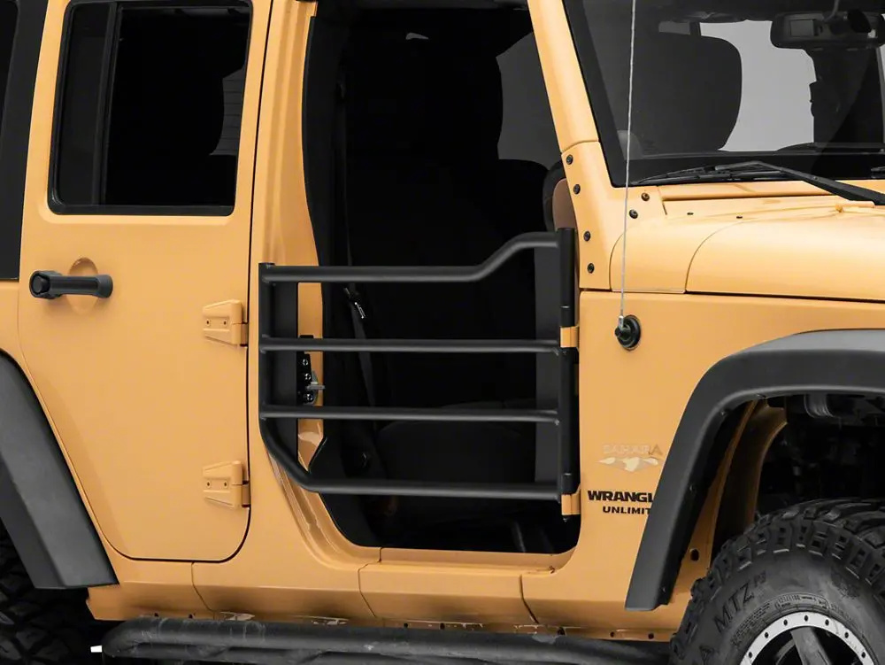 Barricade Tubular Front Adventure Doors for 2007–2018 Jeep Wrangler JK