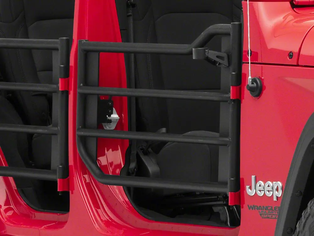 Barricade Tubular Front Adventure Doors for 2018–2025 Jeep Wrangler JL