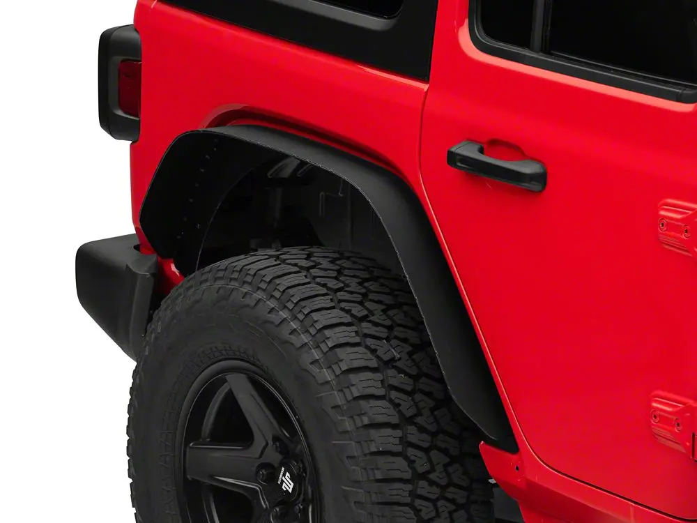 Barricade HD Flat Rear Fender Flares for 2018–2025 Jeep Wrangler JL