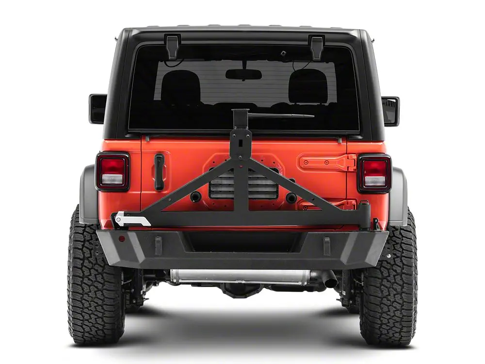 Barricade Extreme HD Rear Bumper with Integrated Tire Carrier for 2018–2025 Jeep Wrangler JL (Excludes 4XE)